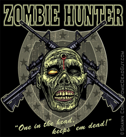 zombie hunter clipart - photo #48